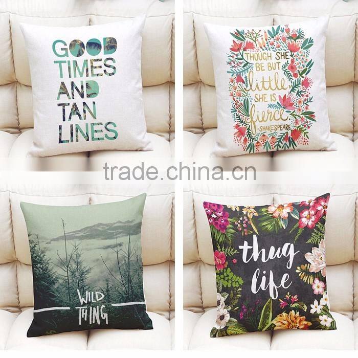 high quality luxury digital printed Cushion with designs
