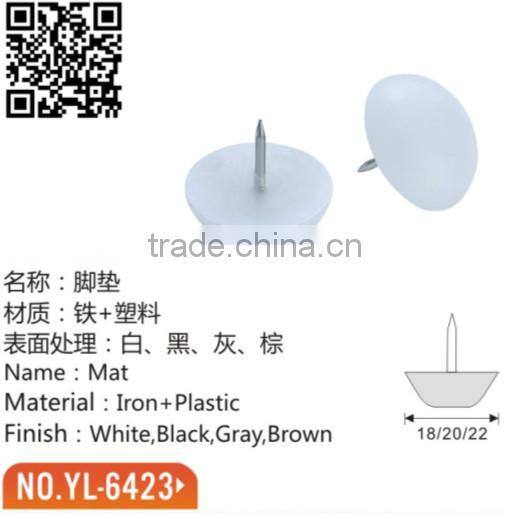 plastic adjustable screw glide for furniture