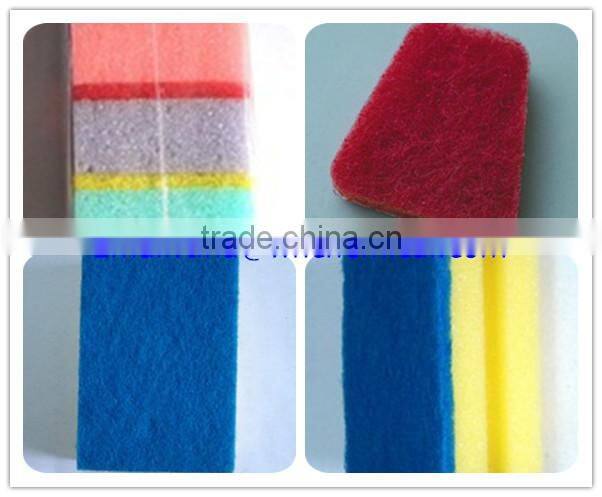 hot sale kitchen dishwashing cleaning sponge scouring pads
