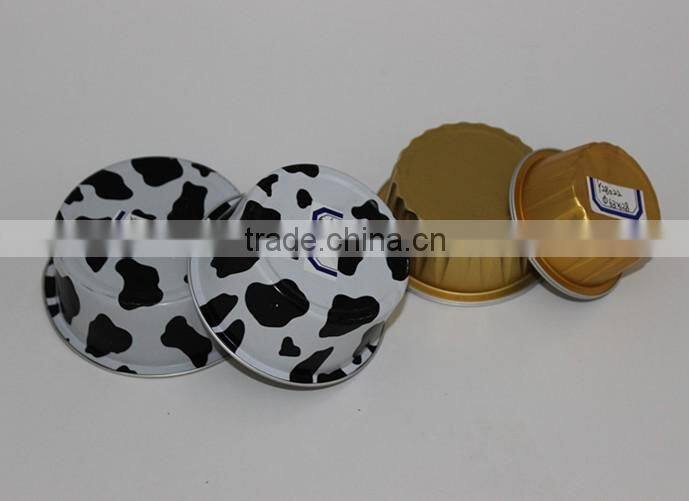 Disposable round container