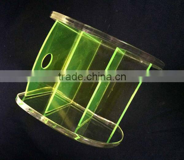 Customized acrylic paper holder