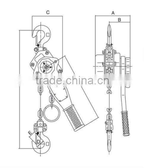6 ton lever block
