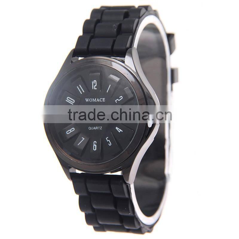 Colorful Silicone Jelly Gel Sport Wrist Watch, Chic Unisex Sports Wrist Watches Wholesale