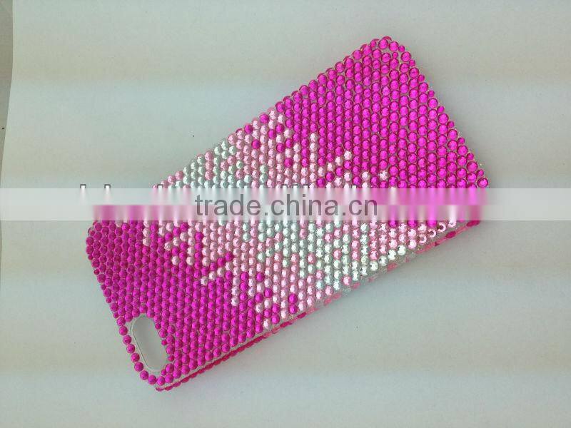 Beautiful brilliant crystals protector cover for iphone 5