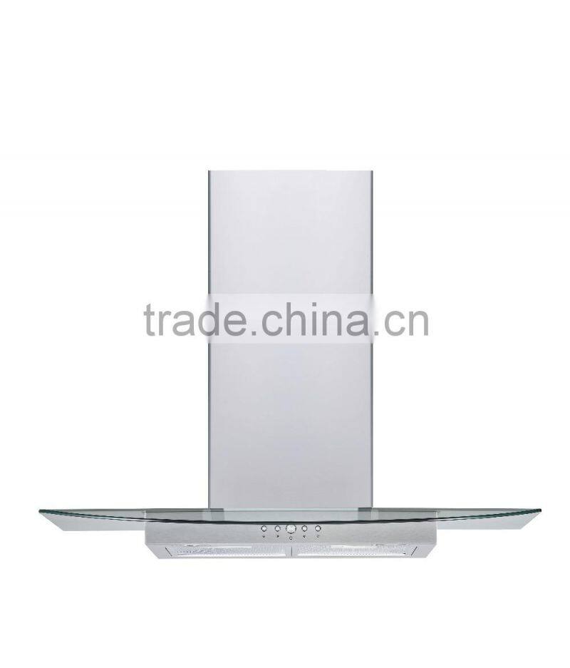Tempered glass touch sensor switch hood kitchens