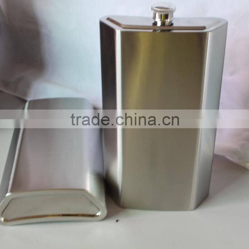 Classical Stainless Steel Hip Flask Out Door Hip Flask Easy Carried