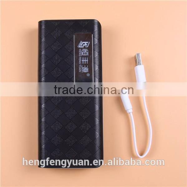Factory Direct 3 USB 15000mAh Power Bank with Camping Lantern