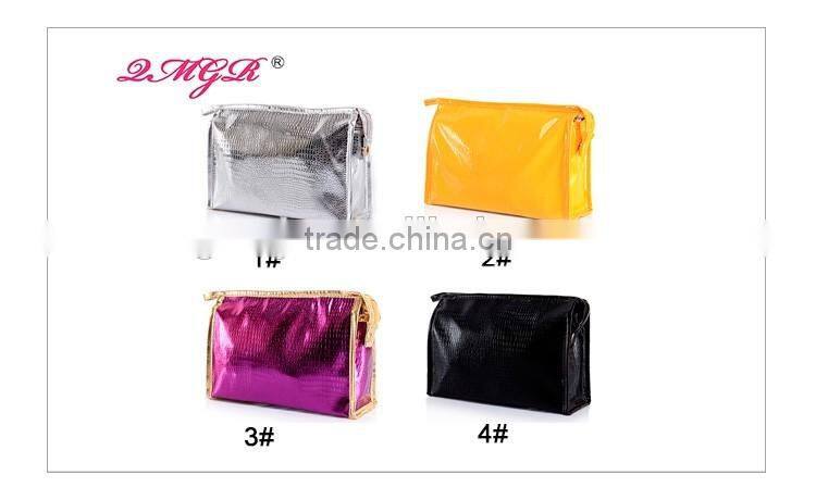 Wholesale fashion ladies PU cosmetic bag