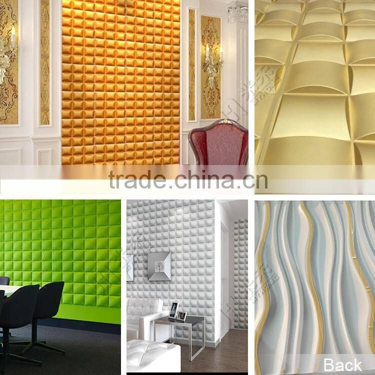 Beautiful wallpaper 3d wood effect wall tile 3d texture interior wall paneling