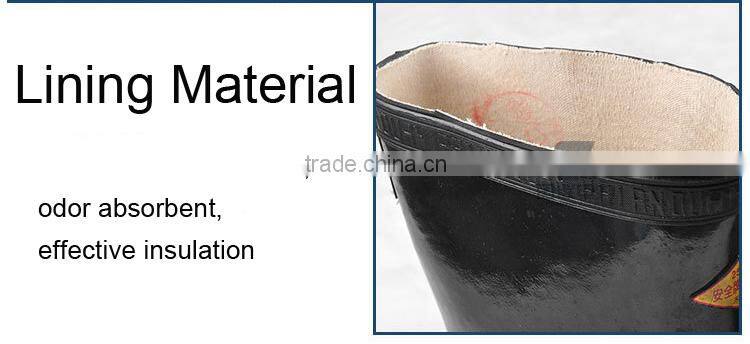 High Voltage Gumboot Men Dielectric Insulated rubber boots