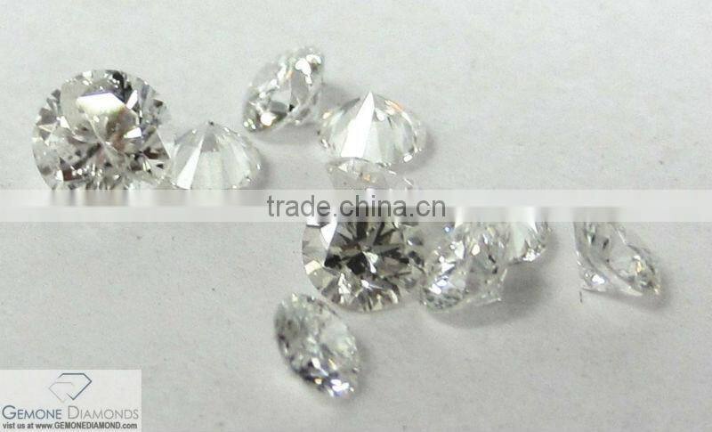 SAMLL UNCERTIFIED BRILLIANT ROUND CUT NATUIRAL WHITE DIAMONDS SI/VS/I CLARITY AT DISCOUNRED PRICE