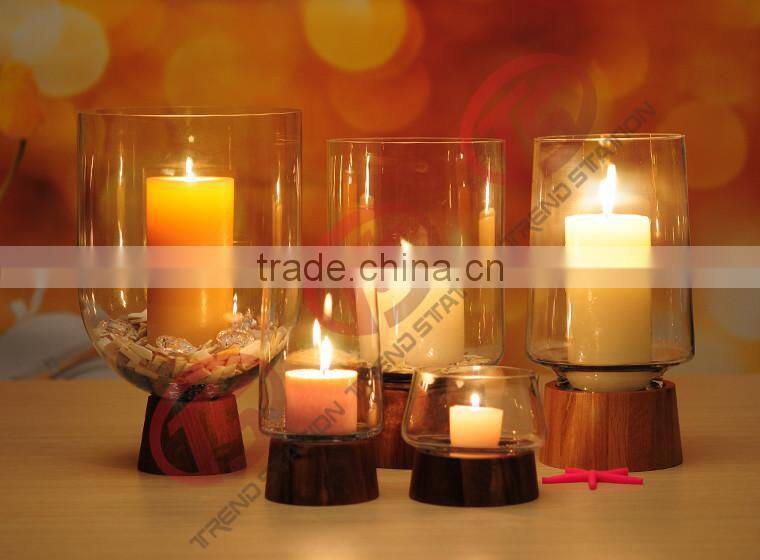 2014 Hot Selling Original And Unique Glass Candle Holder