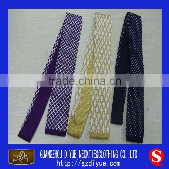 2013 latest silk knitted tie from Guangzhou