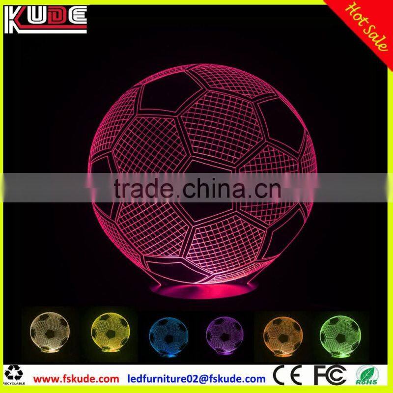 Ferris Wheel 3D Control Night 7 Colors Change USB LED Desk Table Light Lamp