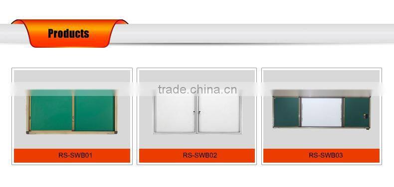 2015 lucky star new design children sliding electronic white teaching boards