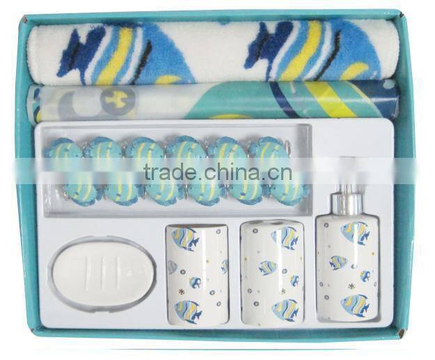 hot sale ceramic shower bathroom set