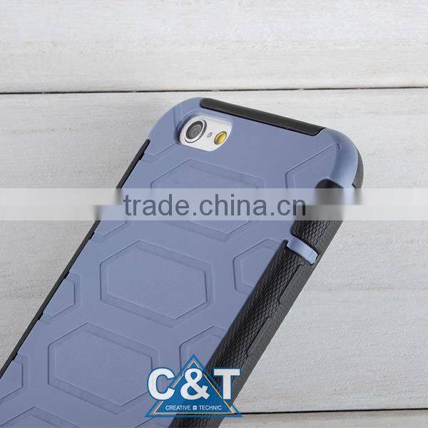 C&T Top grade sublimation for iphone6 tpu+pc case