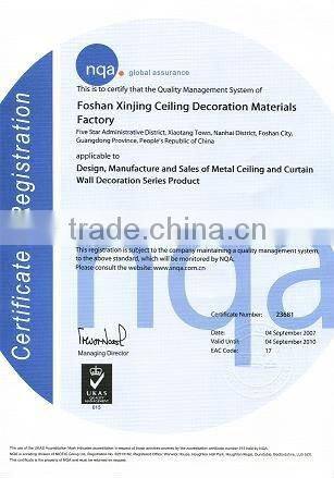 aluminum curtain wall