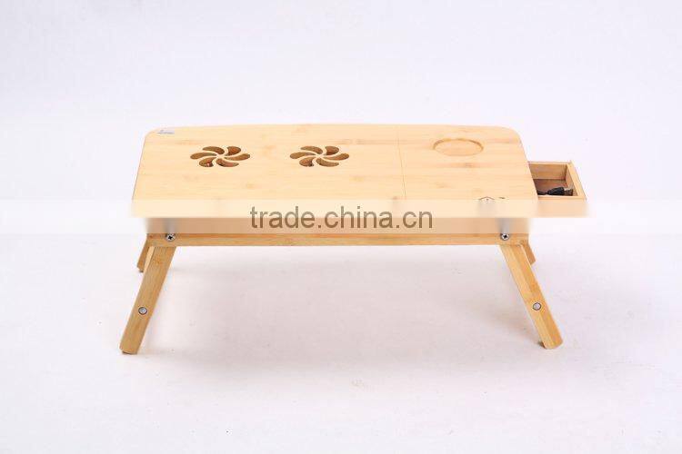 Bamboo laptop desk, folding laptop desk