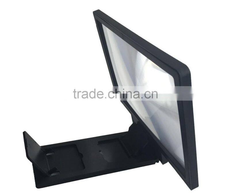 High Quality Portable Hot Style Black Mobile Screen Magnifier With OEM