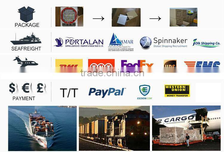 Packaging & Shipping EK factory Led working light for fog Driving offroad boat lamp ATV SUV Round/Spot 60w led work light