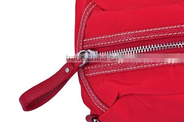 Summer lady canvas and leather Ladies handbags international brand