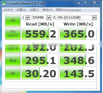 Factory sell KingDian M.2 NGFF SSD hard drive disk 120GB 128GB for ultrabook upgrading