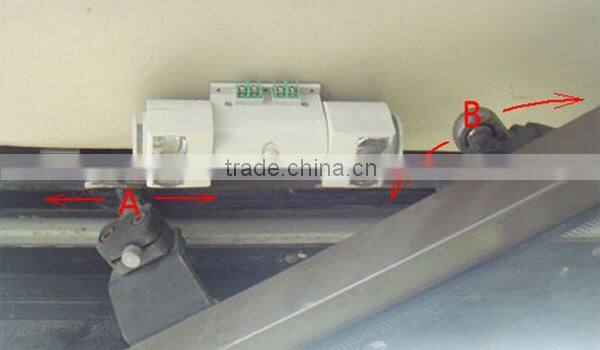 Intellective passenger motion sensor digital counter