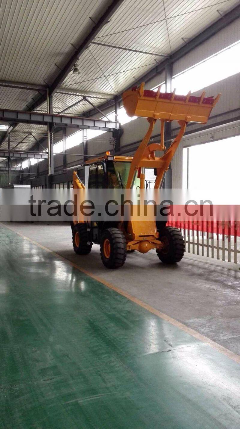 Compact Articulated Mini Backhoe Loader With Long Warranty Service