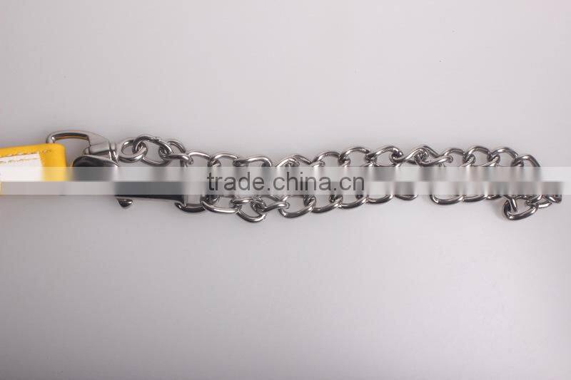High quality PVC horse lead with hardware chain