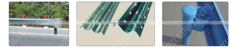 High way 3 wave guardrail roll forming machine