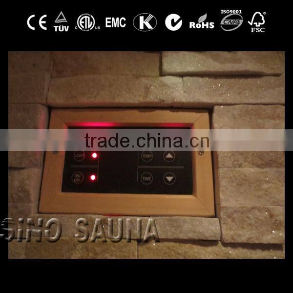 2016 best quality home indoor portable steam sauna for 6 people use (CE/ISO/TUV/FSC/ETL/RoHS)