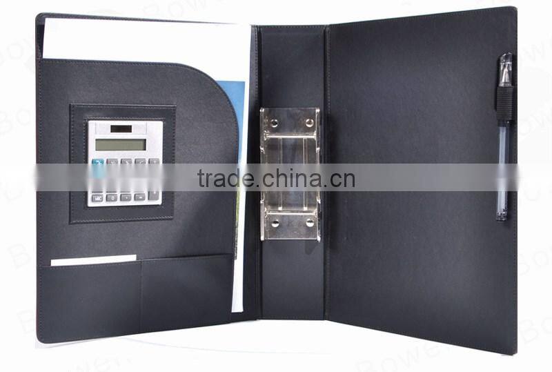 china supplier decorative PVC file folders/pipe binder folder