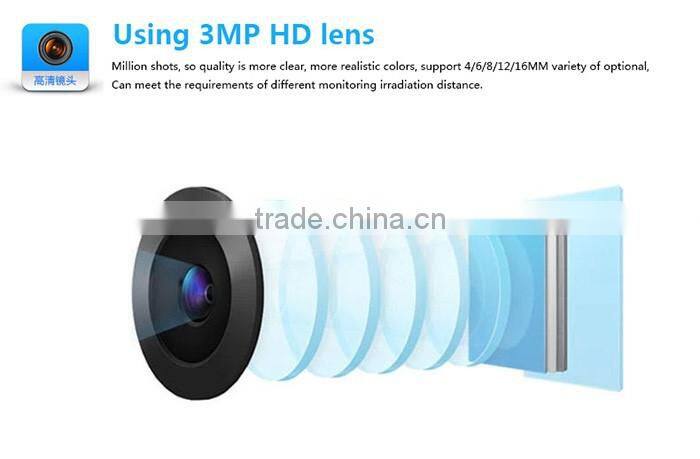 Factory supply 1200tvl camera with 4mm 6mm 8mm 16mm 25mm lens hd cctv camera