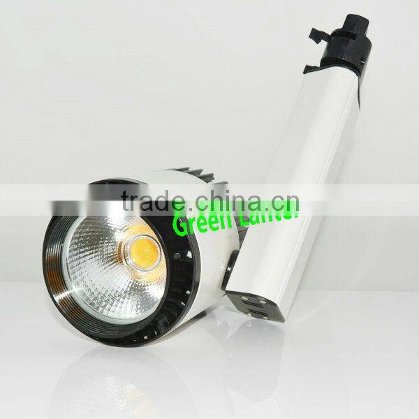 Jewelry led track lighting decoration cob led track light 30w