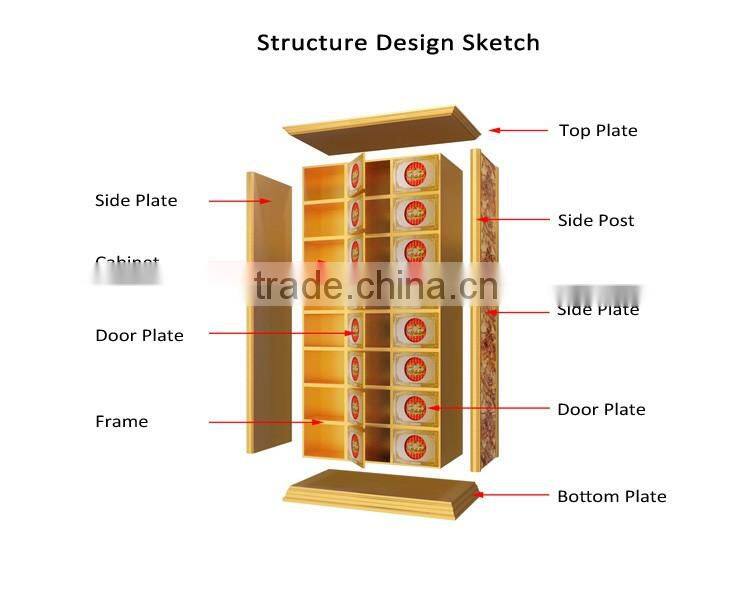 Urn Storage Rack For Funeral Parlour