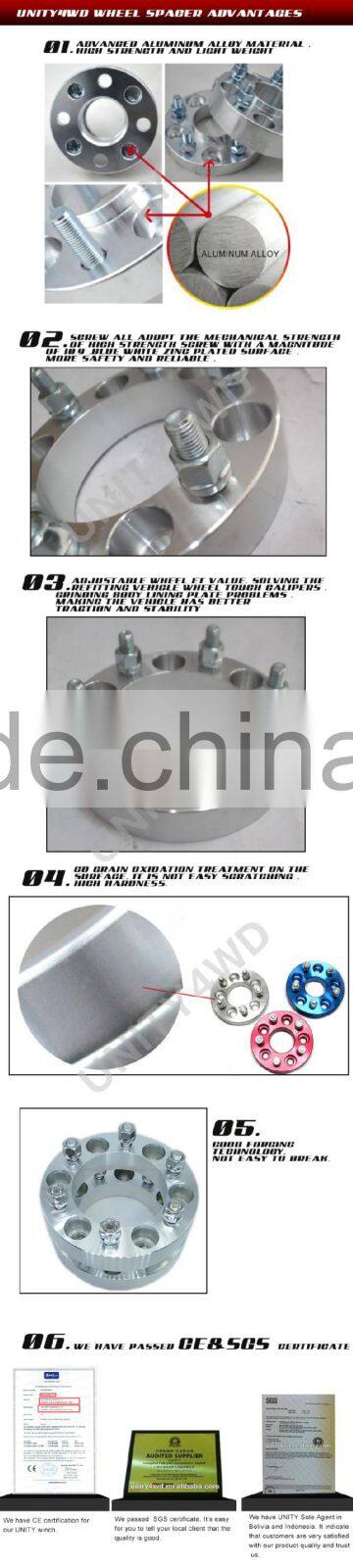 wholesale china 4x4 accessories alloy Wheel Spacer/wheel spacer in dubai /wheel spacer trailer wheels for land cruiser prado