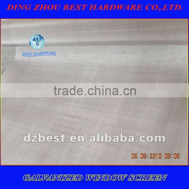 hot sale galvanized iron wire window screen and neting