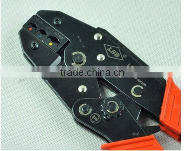 LSD good quilty LS03C-5D3 crimping tool kits with LS-03C crimping tool & replaceable dies combination in plastic box