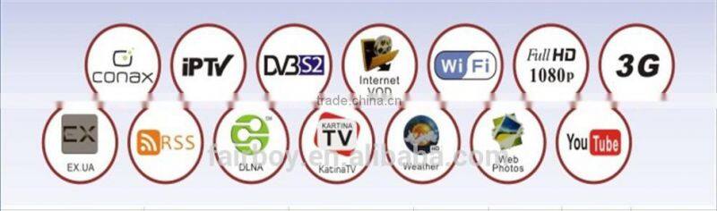 wholesale nicest Market Price MINI U2C HD satellite receive with WIFI,GPRS,3GdongleDVB-S2