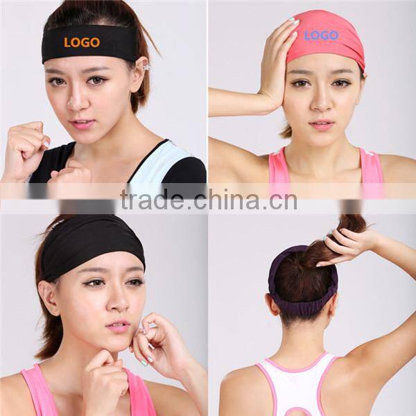 Fashion Elastic Girls Custom Yoga Headband