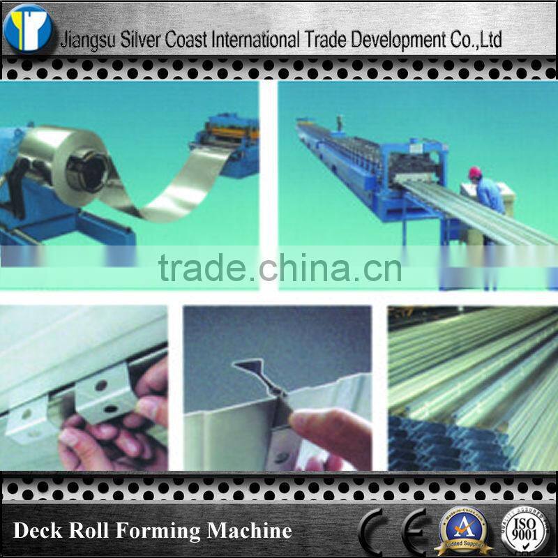 YQ YXOOKM48-200-600 Type Deck Roll Forming Machine