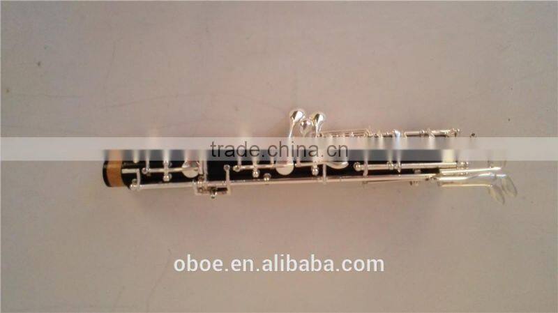 Professional Semi Automatic Smooth polished bakelite body silver plated keys Oboe--701S