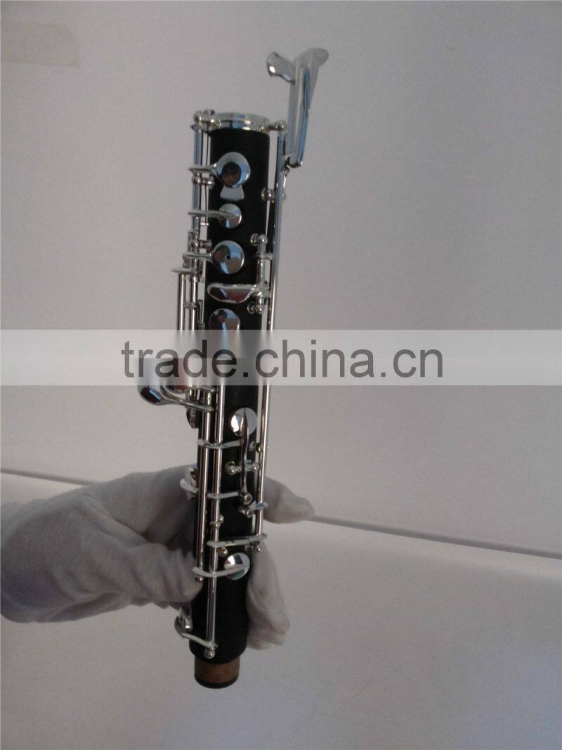 composite wood body cupronickle keys with silver plated semi automatic children type B oboe