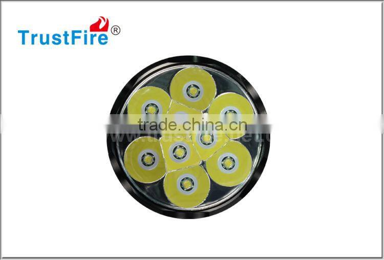 Trustfire original factory TR-9T6 9x XM-L T6 leds 5-Mode led 10000lumens flashlight