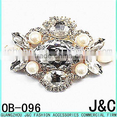 2016 square shaped crystal stone shoe ornament shoe buckle shoe trim