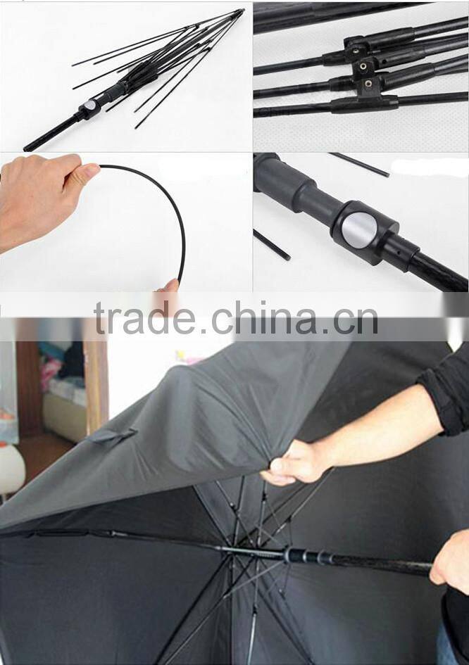 2016 big golf size double canopy reversible windbreaker umbrella