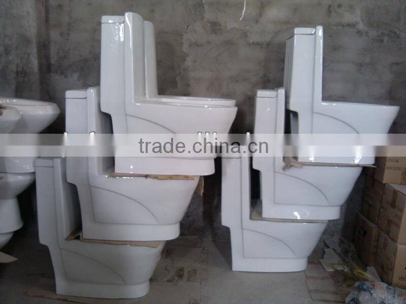 8003B Indian style wc human ceramic toilet, squatting pan