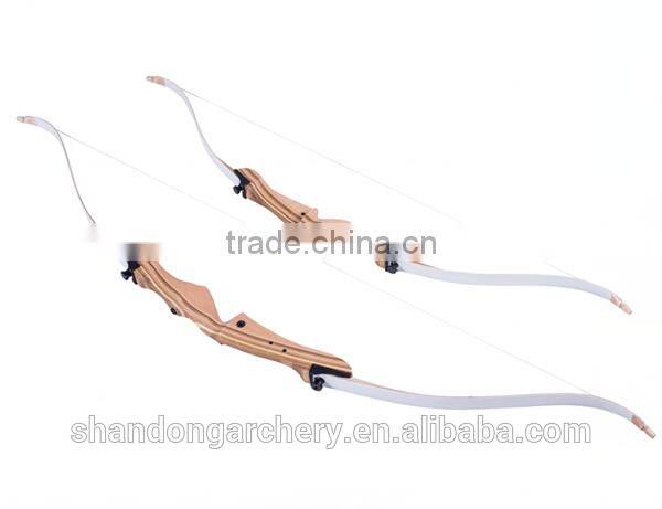Youth Beginner archery wooden takedown recurve bow for shooting