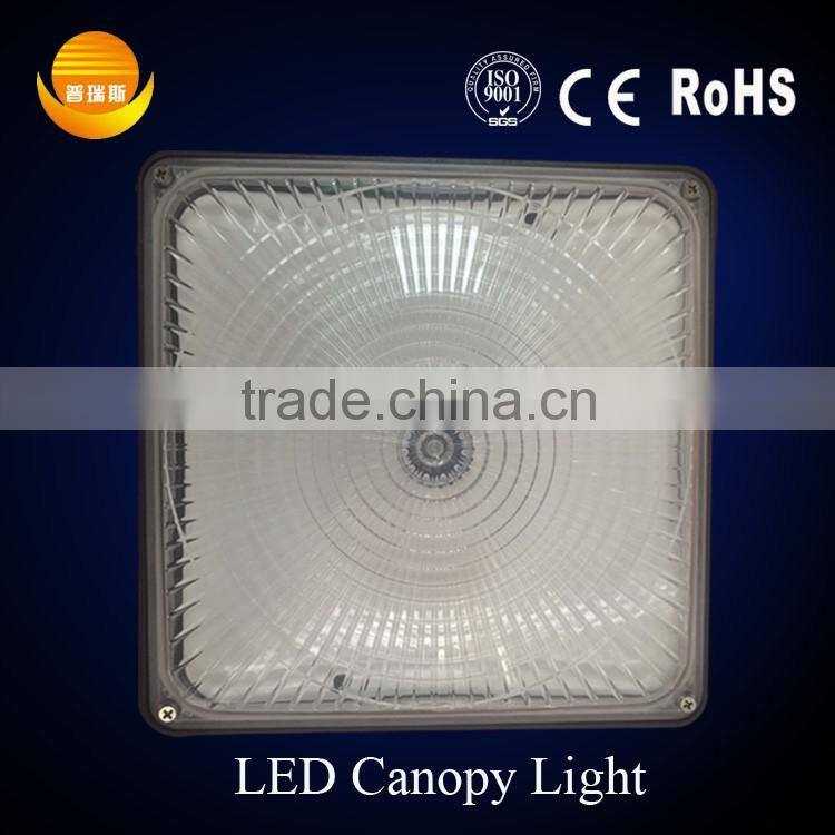 China factory 30w-70w beam angle 120 underground parking garage led canopy lights